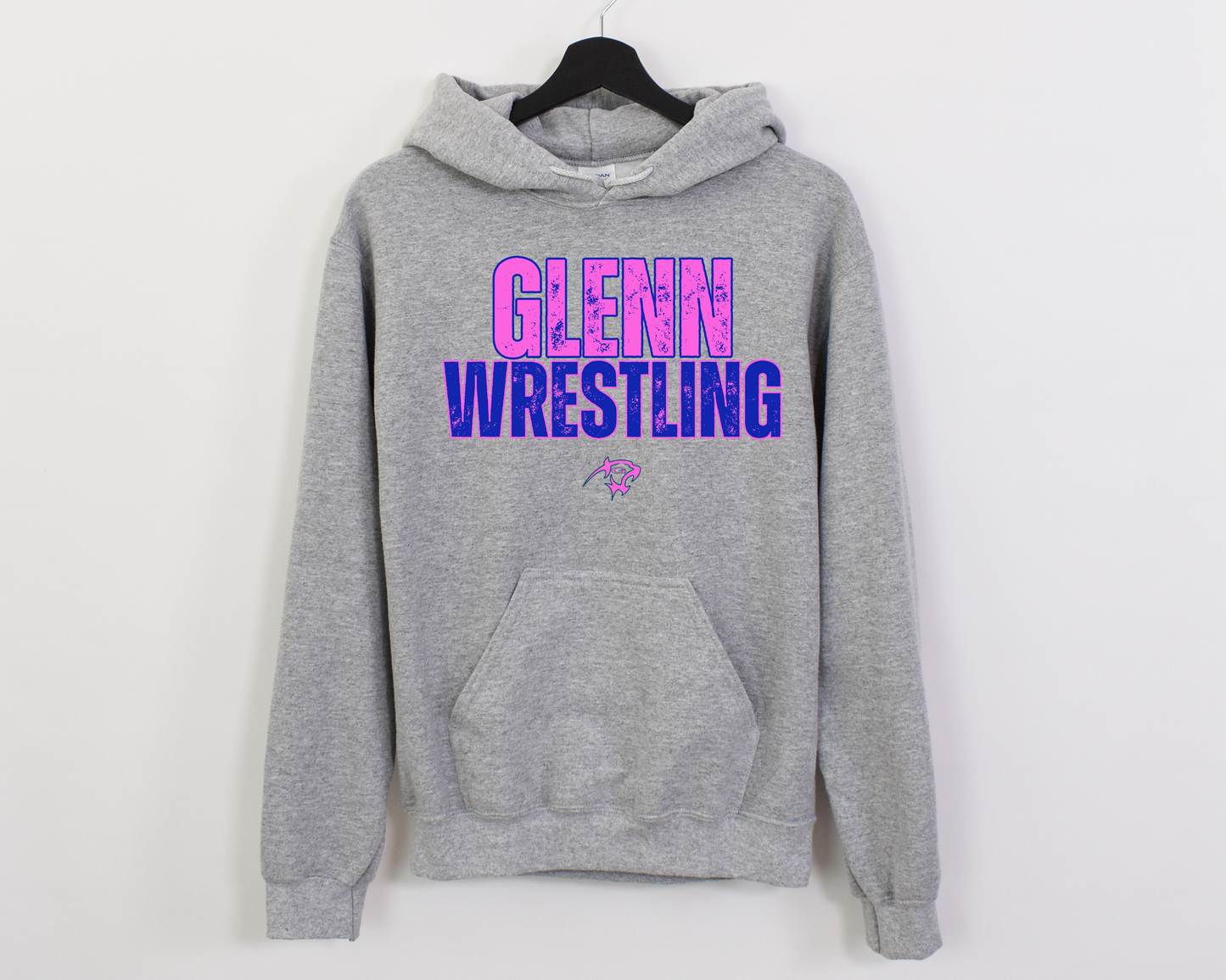 Pink Glenn Logo Hoodie