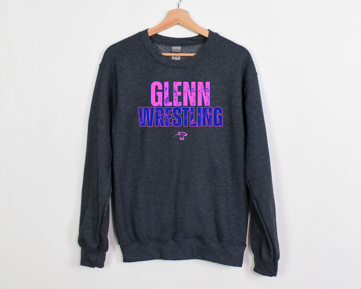 Pink Glenn Wrestling Sweatshirt