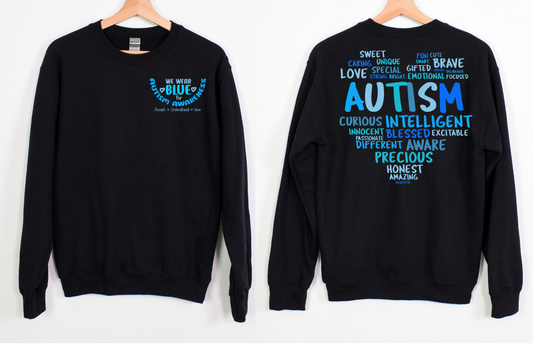 Blue for Autism Sweatshirt